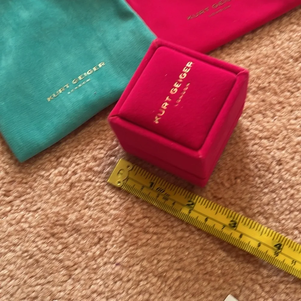 Kurt Geiger Pink and Blue Jewelry Accessories Set